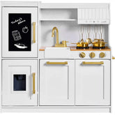Pretend Play Kitchen with Framed Chalkboard