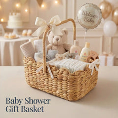 Diaper Caddy Organizer for Baby w/ Removable Divider & Handles