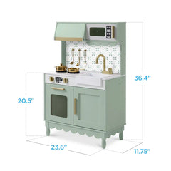 Toddler Kitchen Playset - Pretend Cooking Set