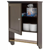 Bathroom Wall Mounted Hanging Cabinet Shelf Storage Decor