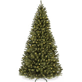 Pre-Lit Artificial Green Spruce Christmas Tree, w/Easy Assembly