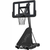 Adjustable 4.4-10ft Basketball Hoop, w/ Shatterproof Backboard, Ball Return