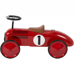 Classic Ride-On Metal Racer Pedal Car