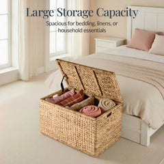 Storage Trunk w/ Lid & Handles, Storage Bench, Toy Chest