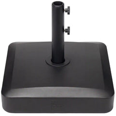 Plastic Patio Umbrella Base Pole Holder Accessory w/ Adjustable Knob