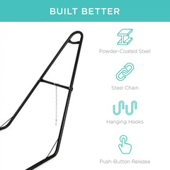Adjustable Hammock Stand for Hammocks 9 to 14ft