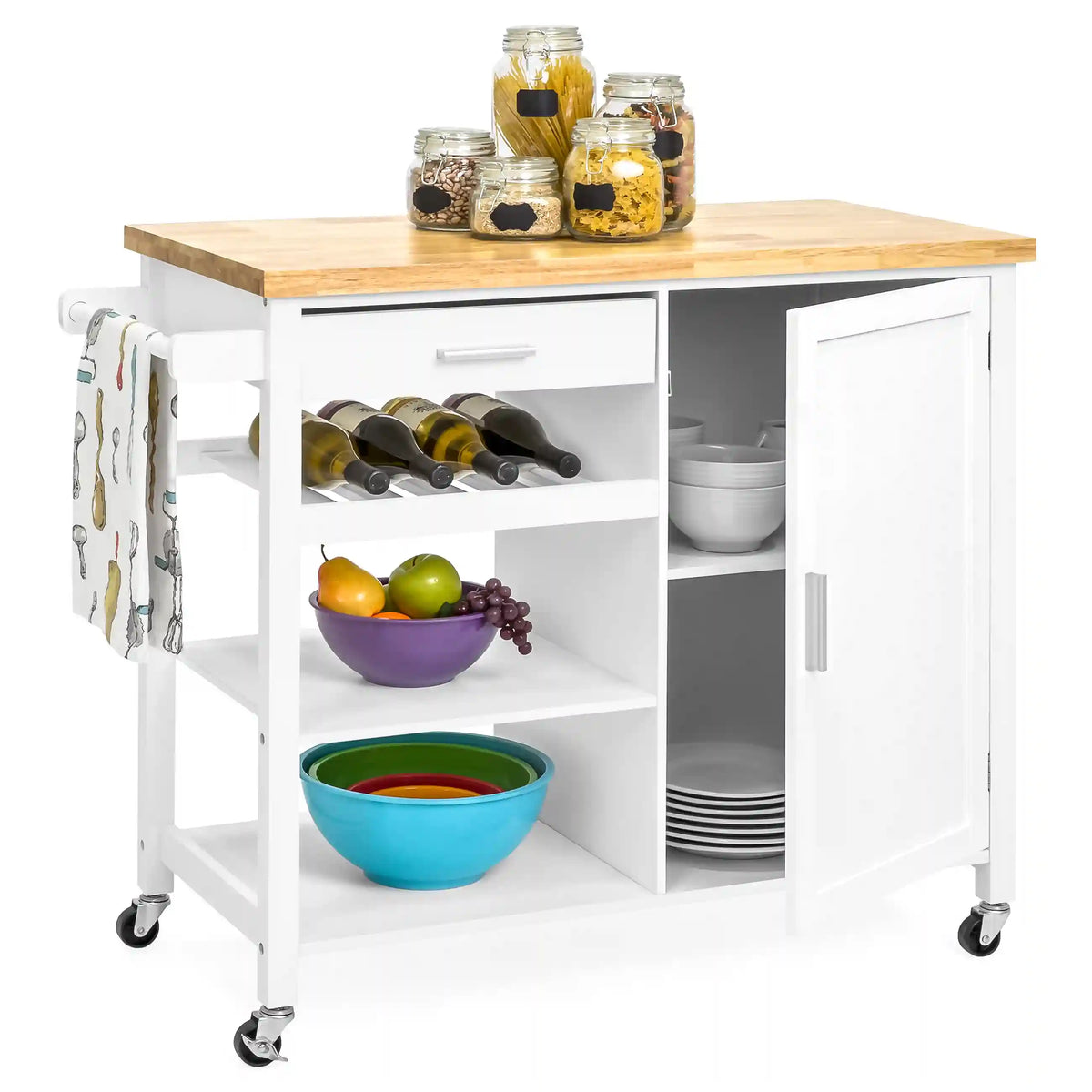 Mobile Kitchen Island Cart