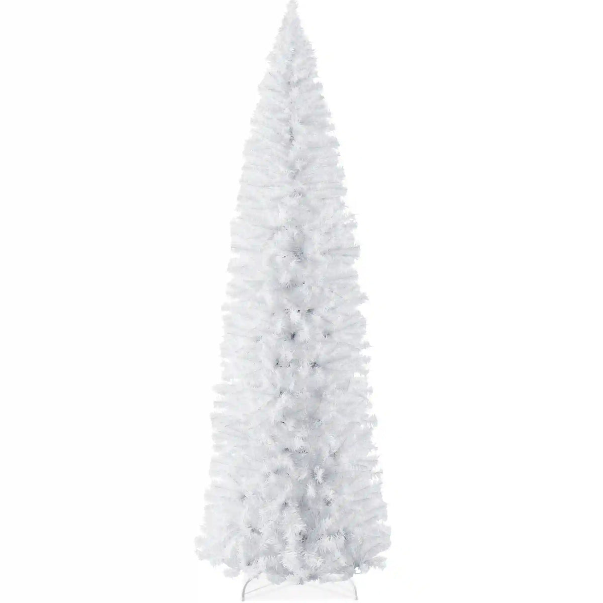 White Artificial Pencil Holiday Christmas Tree
