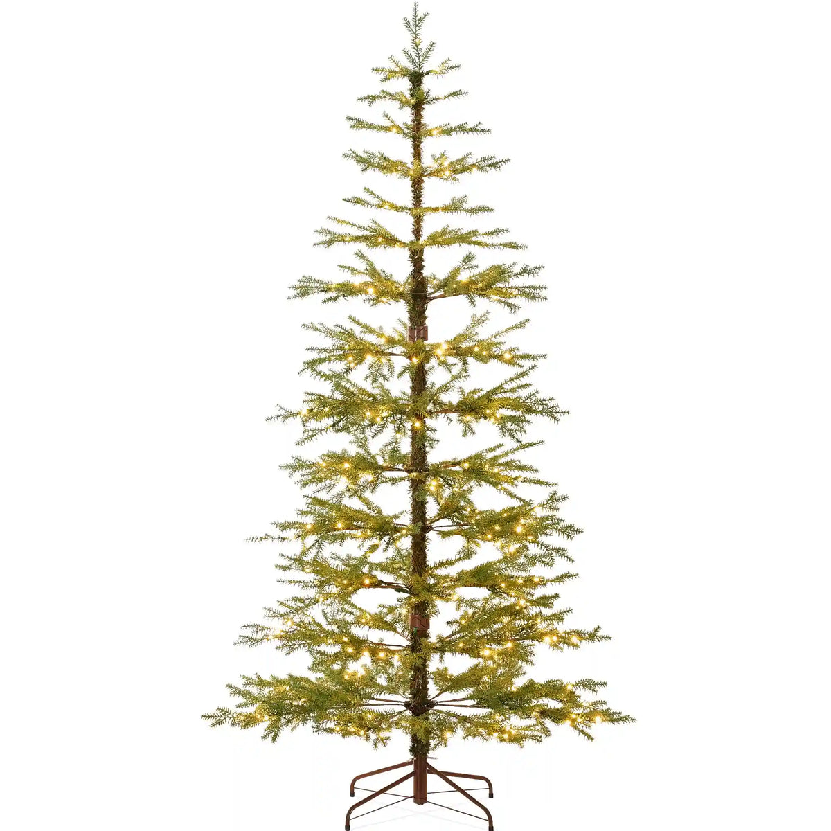 Pre-Lit Sparse Christmas Tree w/ 2-in-1 LED Lights, Cordless Connection
