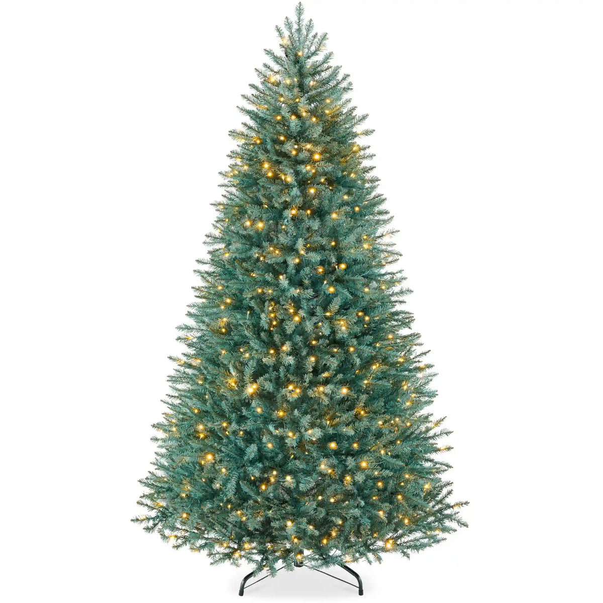 Pre-Lit Premium Artificial Nordic Fir Christmas Tree w/ 2-in-1 Twinkle LEDs